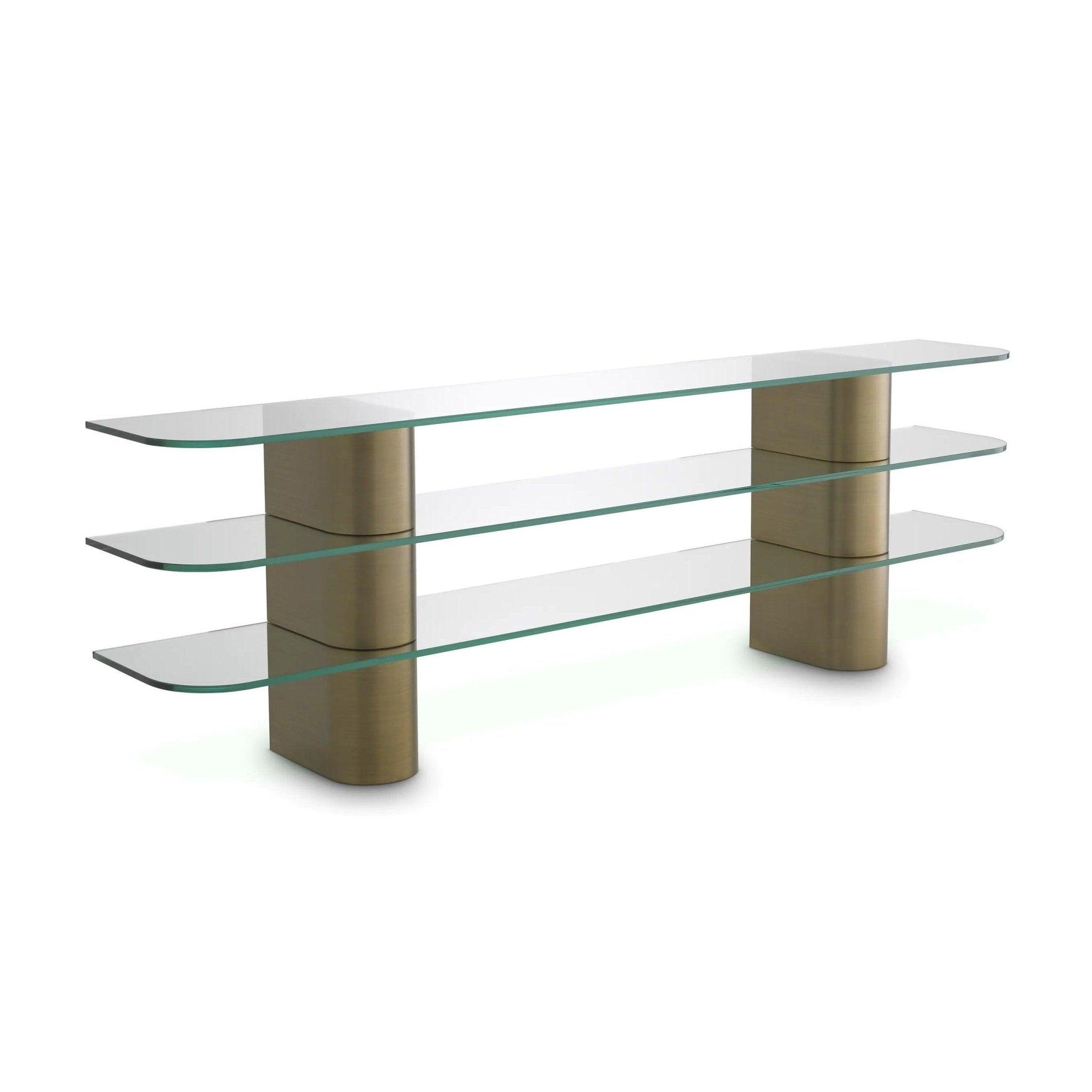 Konsola LUNDEN szczotkowany mosiądz Eichholtz Eye on Design