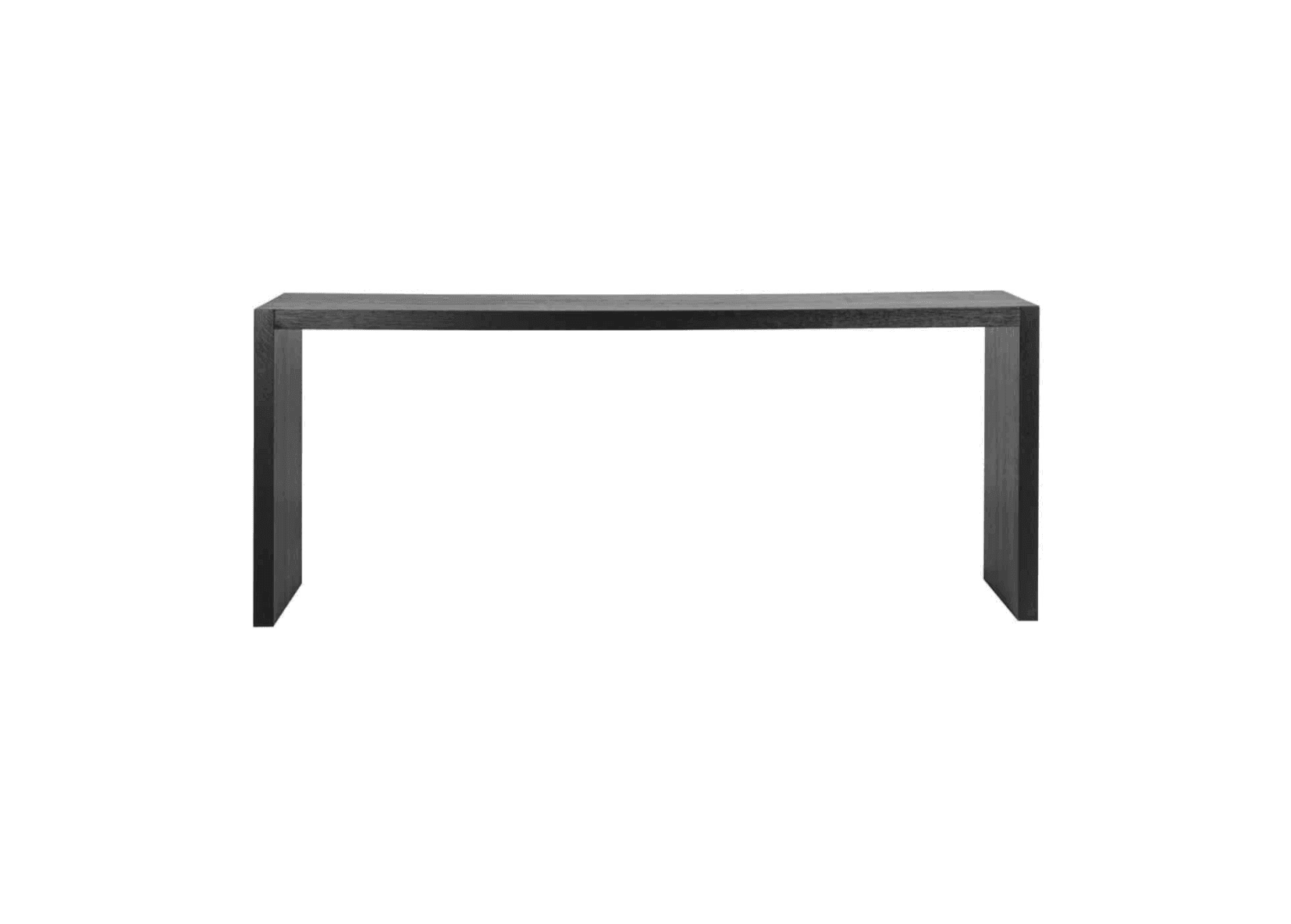 Konsola OAKURA czarny fornir dębowy Richmond Interiors Eye on Design