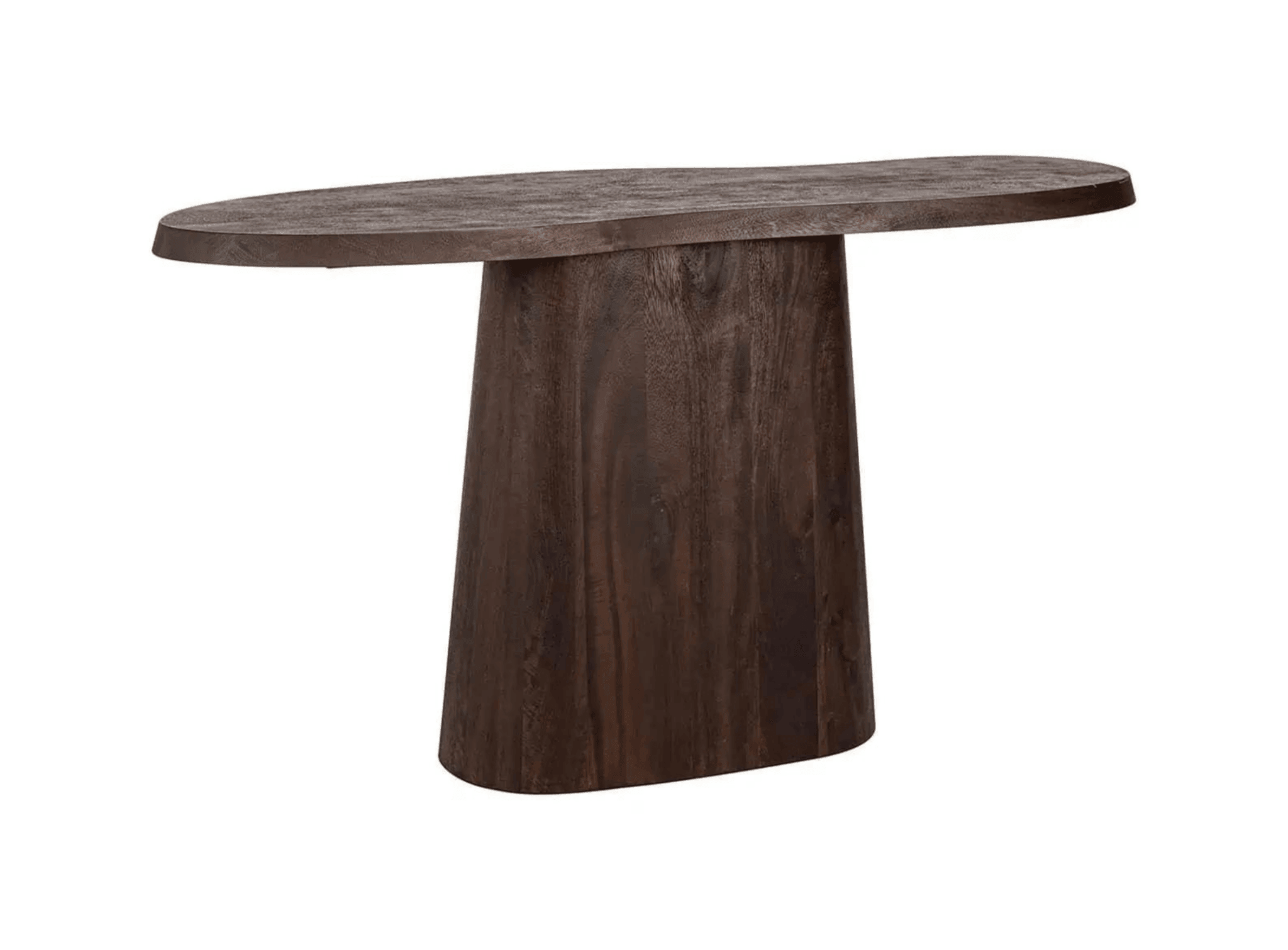 Konsola ODILE ciemnobrązowe drewno mango Richmond Interiors Eye on Design