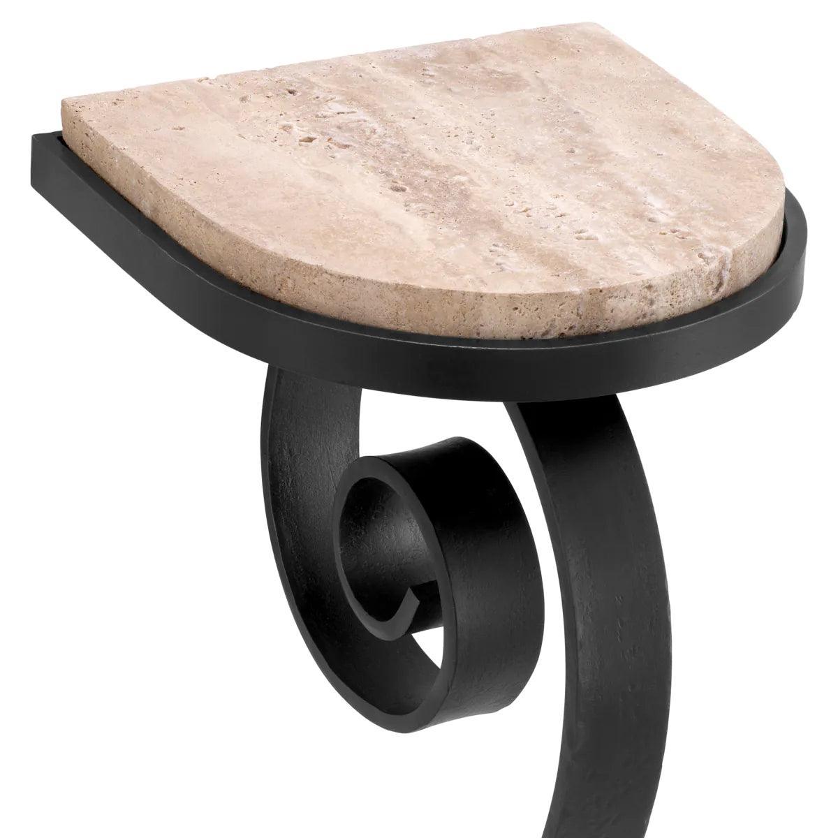 Konsola ścienna OPHIRA czarny Eichholtz Eye on Design