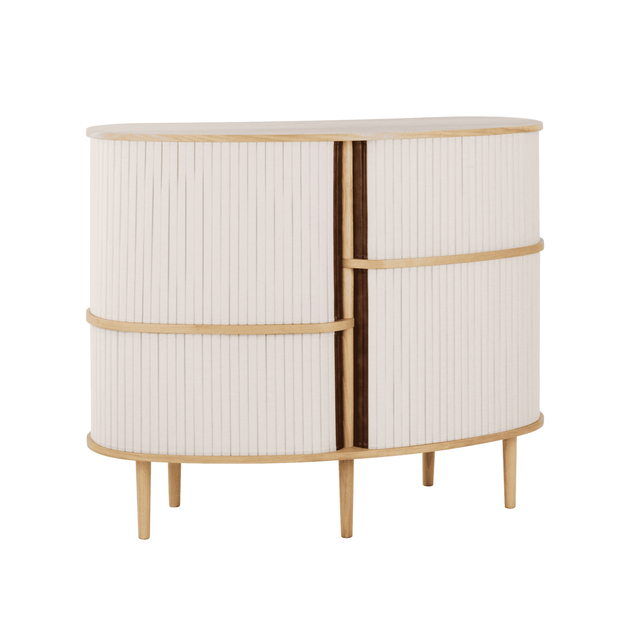 Kredens AUDACIOUS beżowy z dębem UMAGE Eye on Design