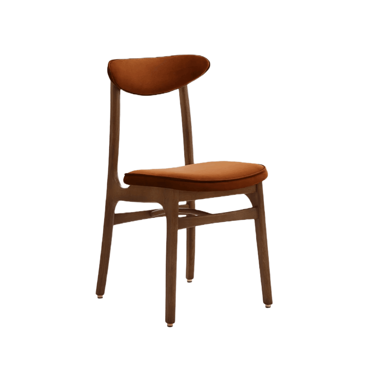 Krzesło 200-190 czerwony w tkaninie Velvet Sierra 366 concept Eye on Design