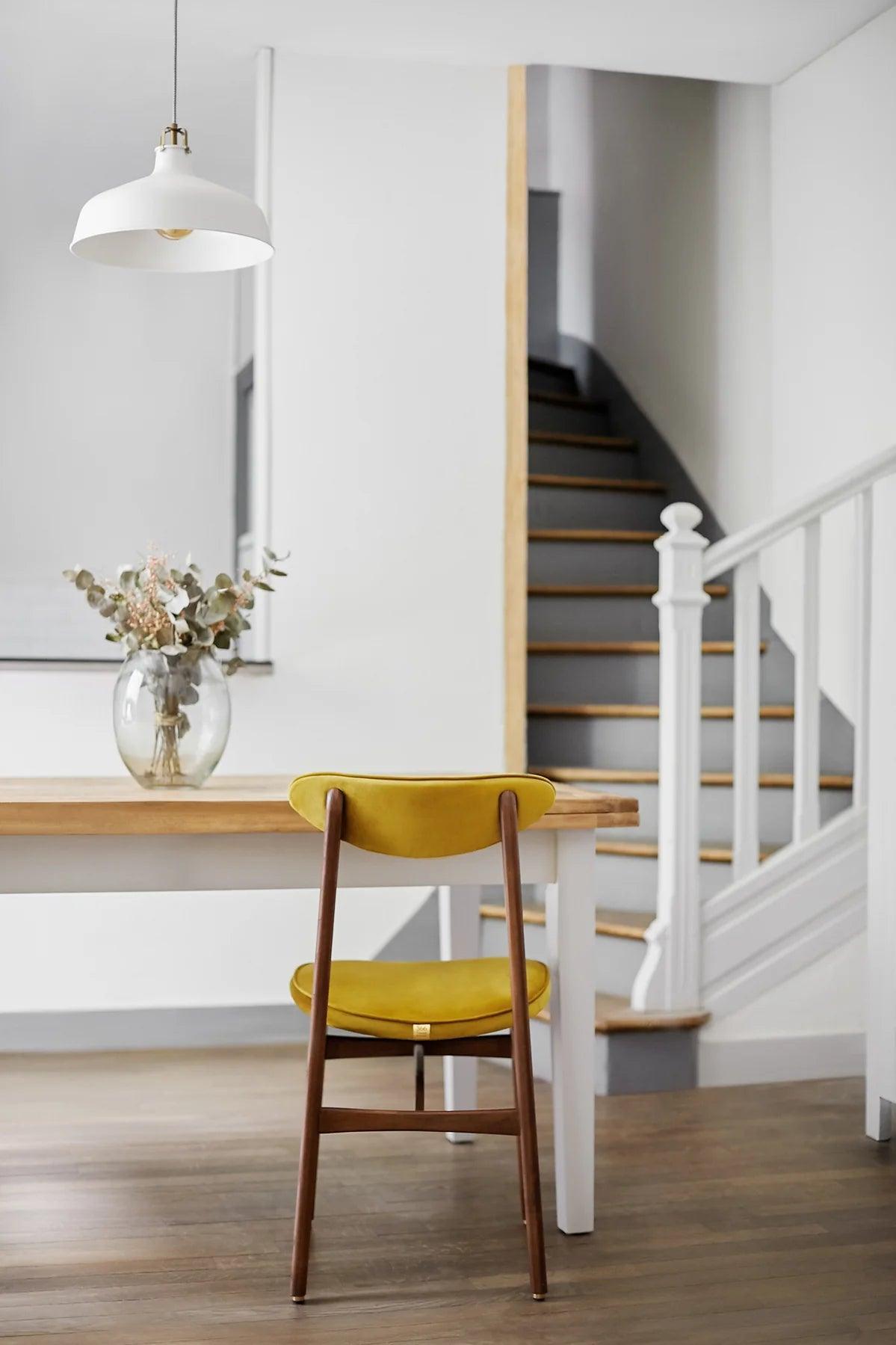 Krzesło 200-190 zielony w tkaninie Velvet Bottle Green 366 concept Eye on Design