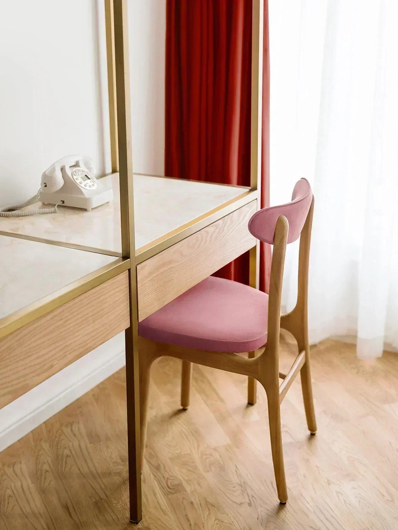 Krzesło 200-190 żółty w tkaninie Marble Mustard 366 concept Eye on Design