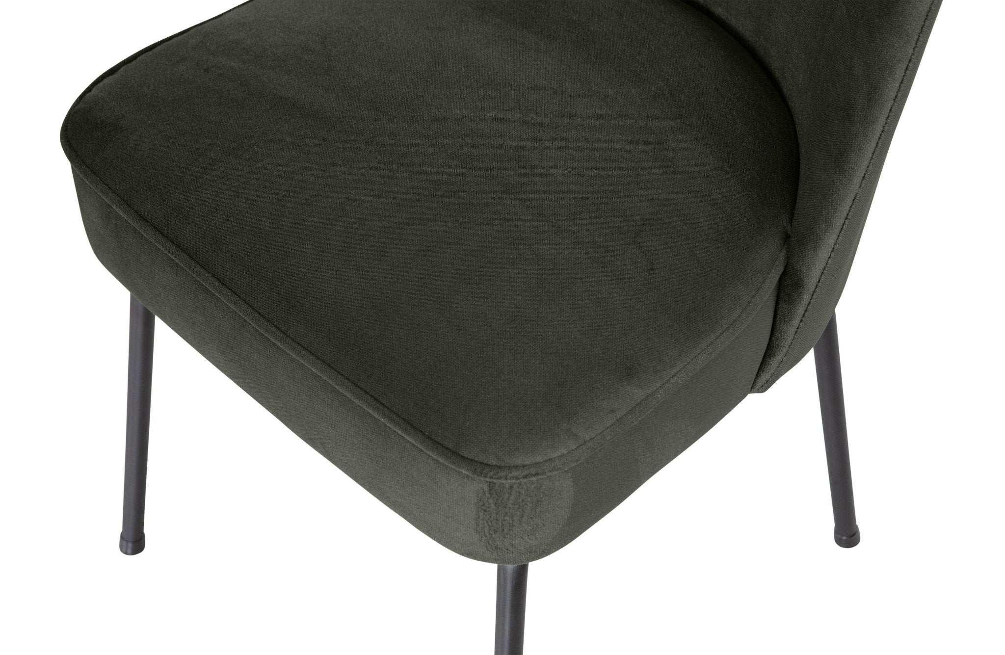 Krzesło aksamitne VOGUE ciemnozielony Be Pure Eye on Design