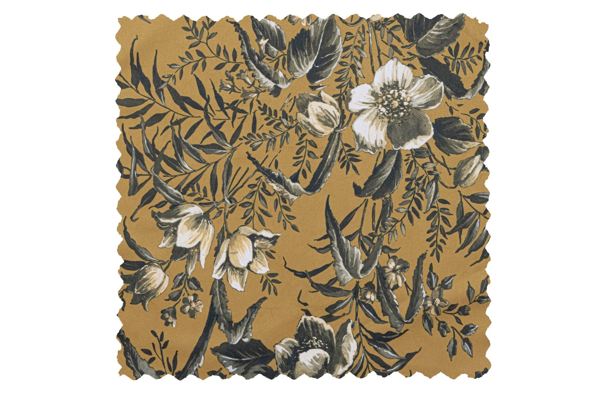 Krzesło aksamitne VOGUE POPPY musztardowy Be Pure Eye on Design