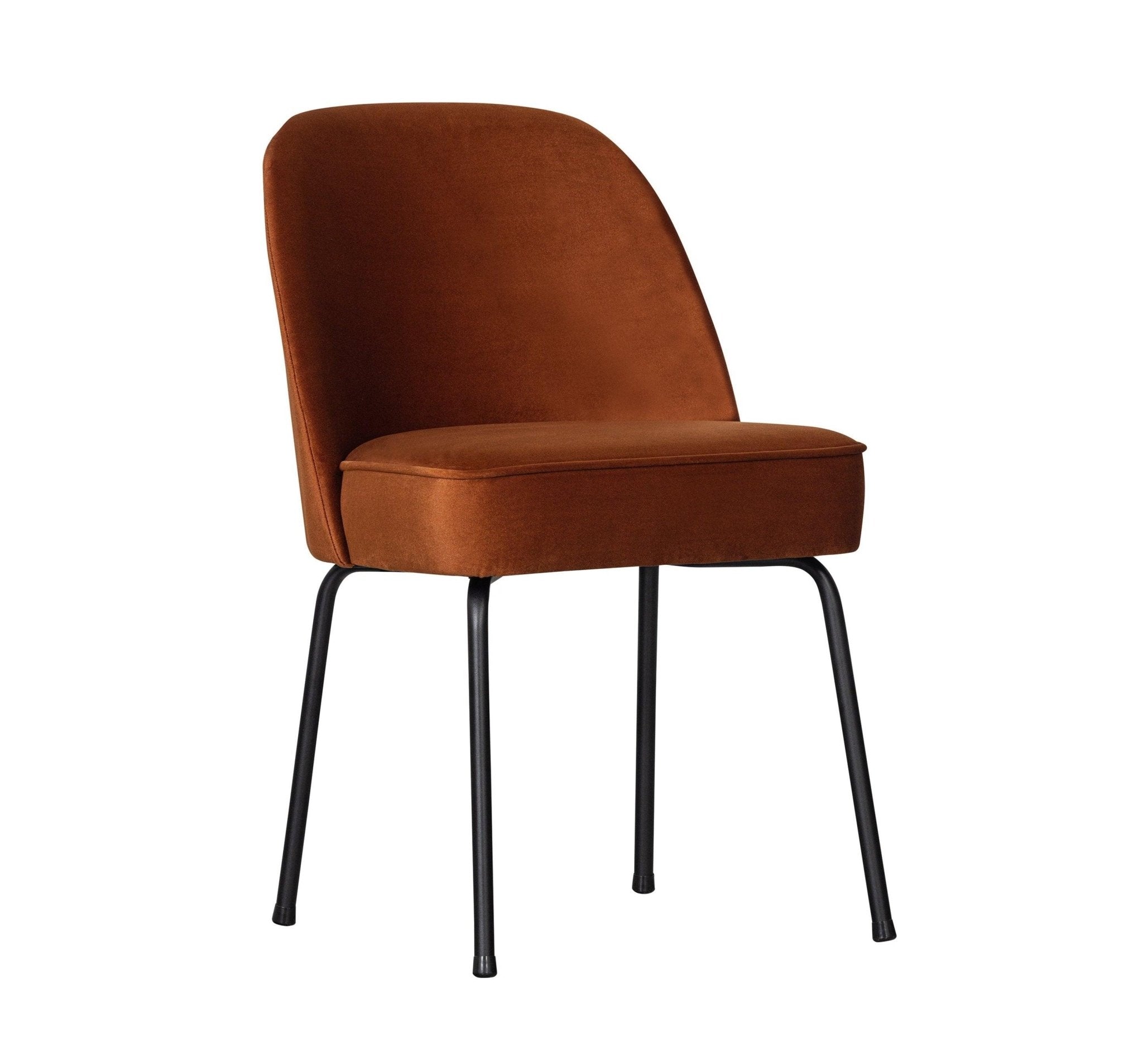 Krzesło aksamitne VOGUE rdzawy Be Pure Eye on Design