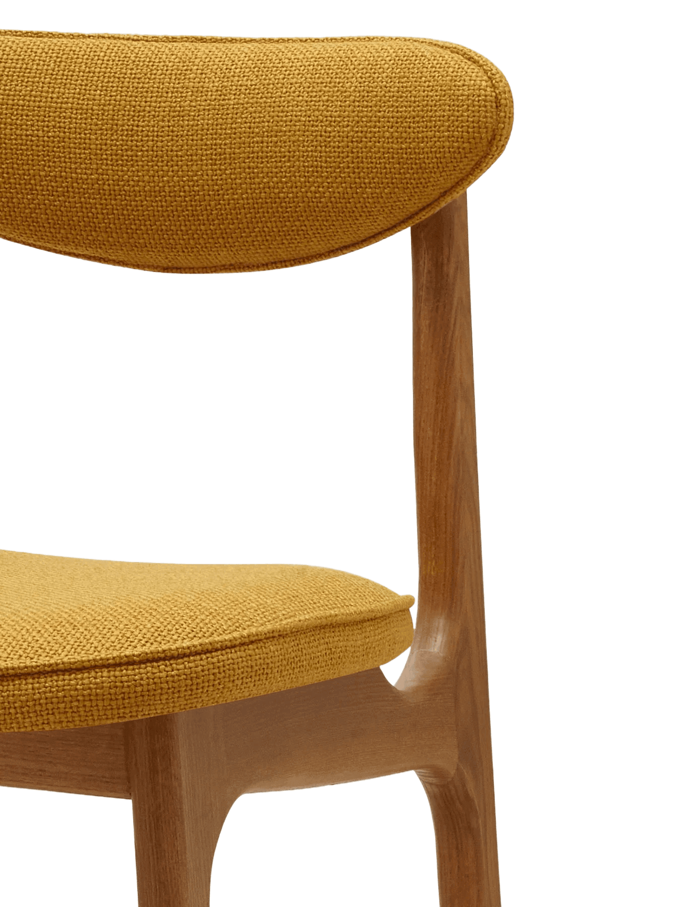 Krzesło barowe 200-190 żółty w tkaninie Coco Mustard 366 concept Eye on Design