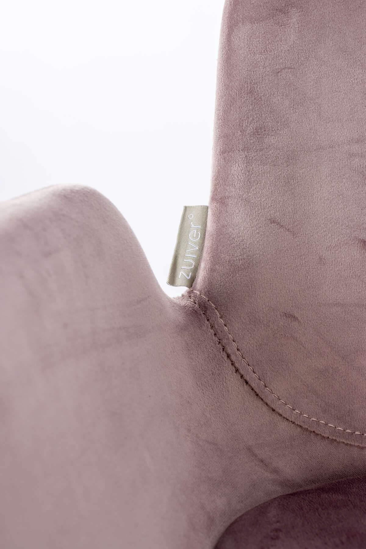 Krzesło barowe BRIT różowy Zuiver Eye on Design