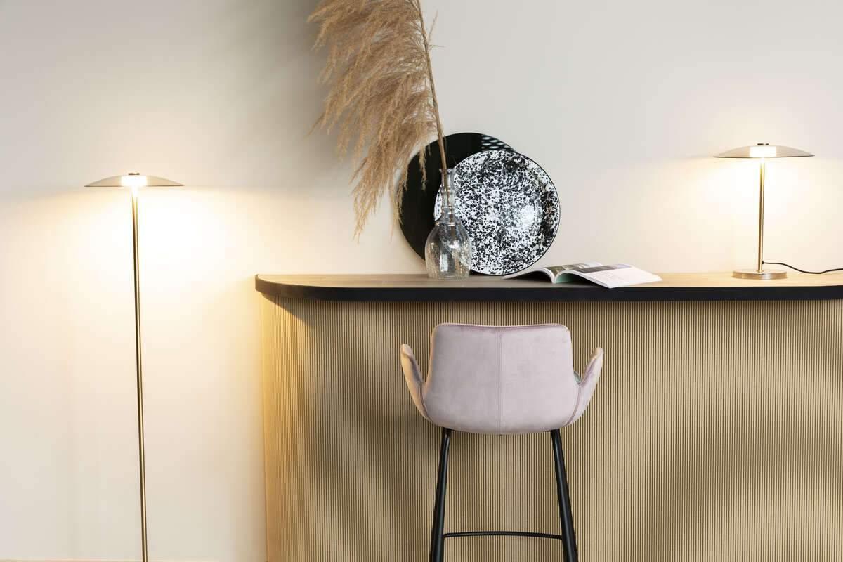 Krzesło barowe BRIT różowy Zuiver Eye on Design