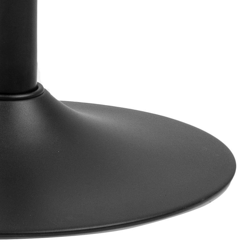 Krzesło barowe FRIDA czarny z antracytowym wykończeniem Actona Eye on Design