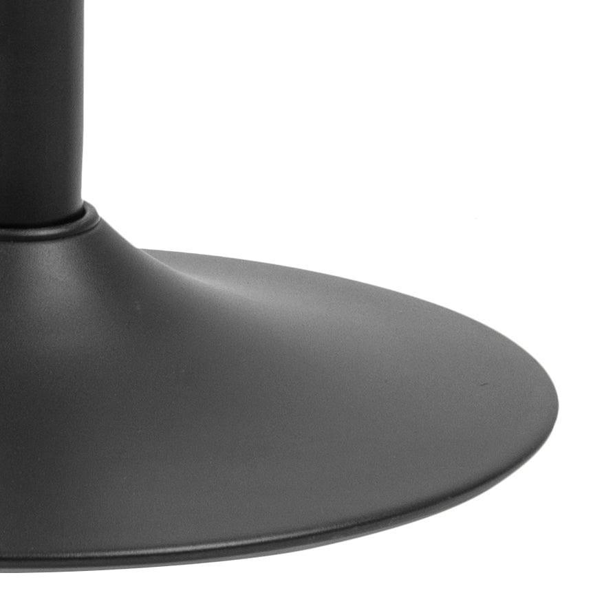 Krzesło barowe FRIDA czarny z ciemnoszarym wykończeniem Home Essentials Eye on Design