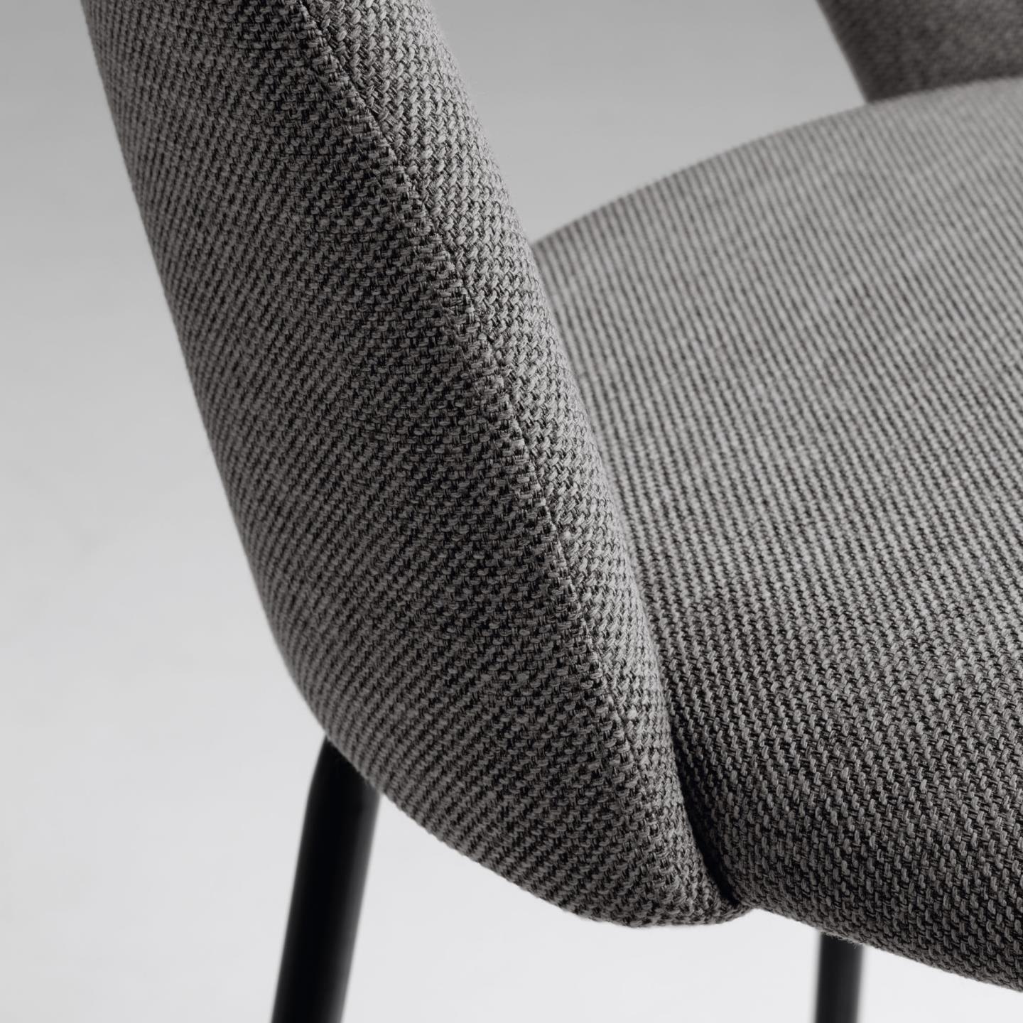 Krzesło barowe MAHALIA ciemnoszary La Forma Eye on Design