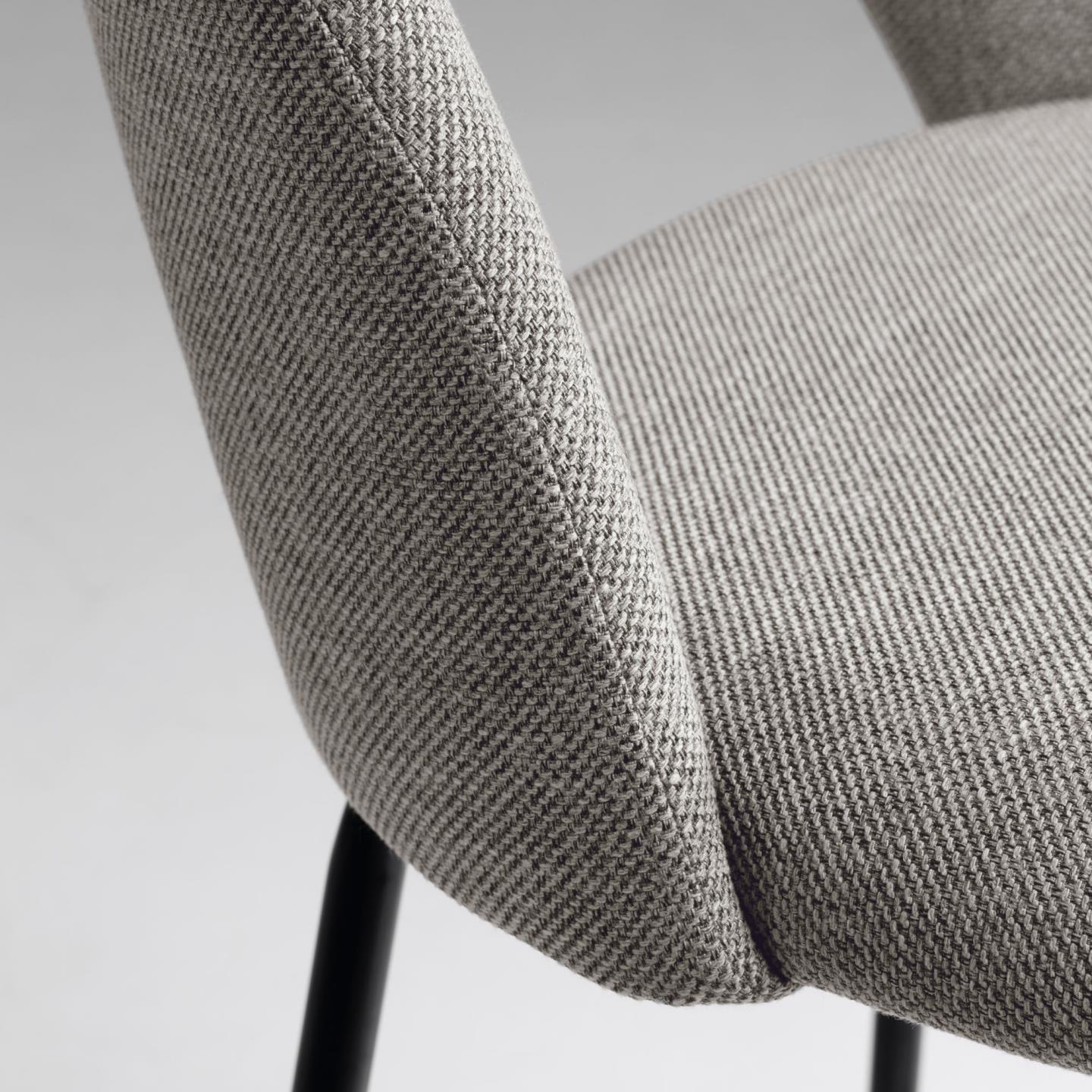 Krzesło barowe MAHALIA jasnoszary La Forma Eye on Design