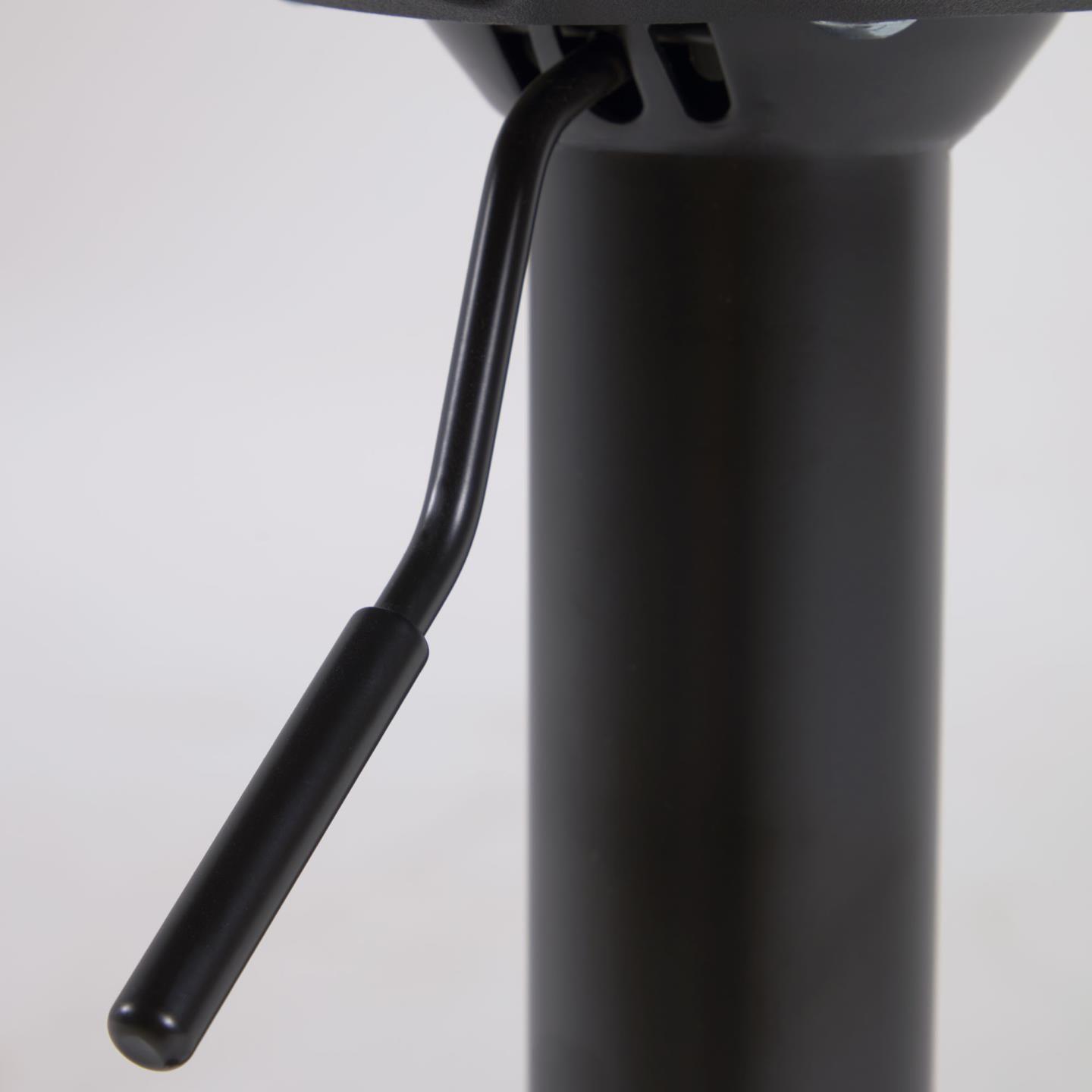 Krzesło barowe ORLANDO-T czarny La Forma Eye on Design