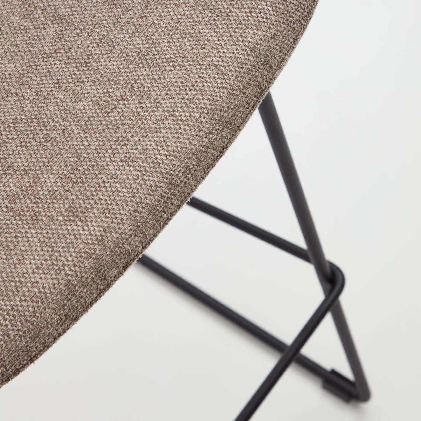 Krzesło barowe ZAHARA brązowy La Forma Eye on Design