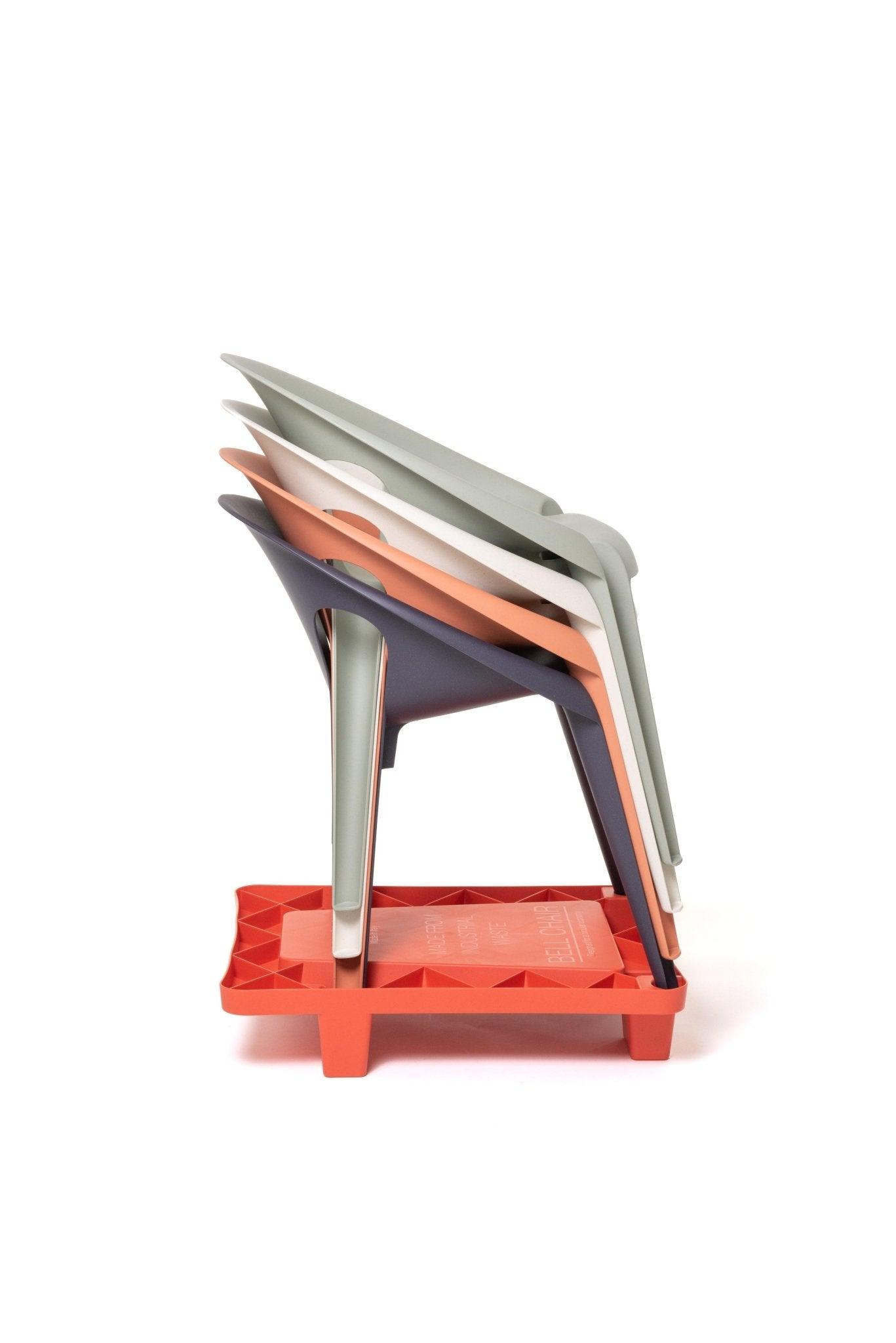 Krzesło BELL CHAIR oliwkowy Magis Eye on Design