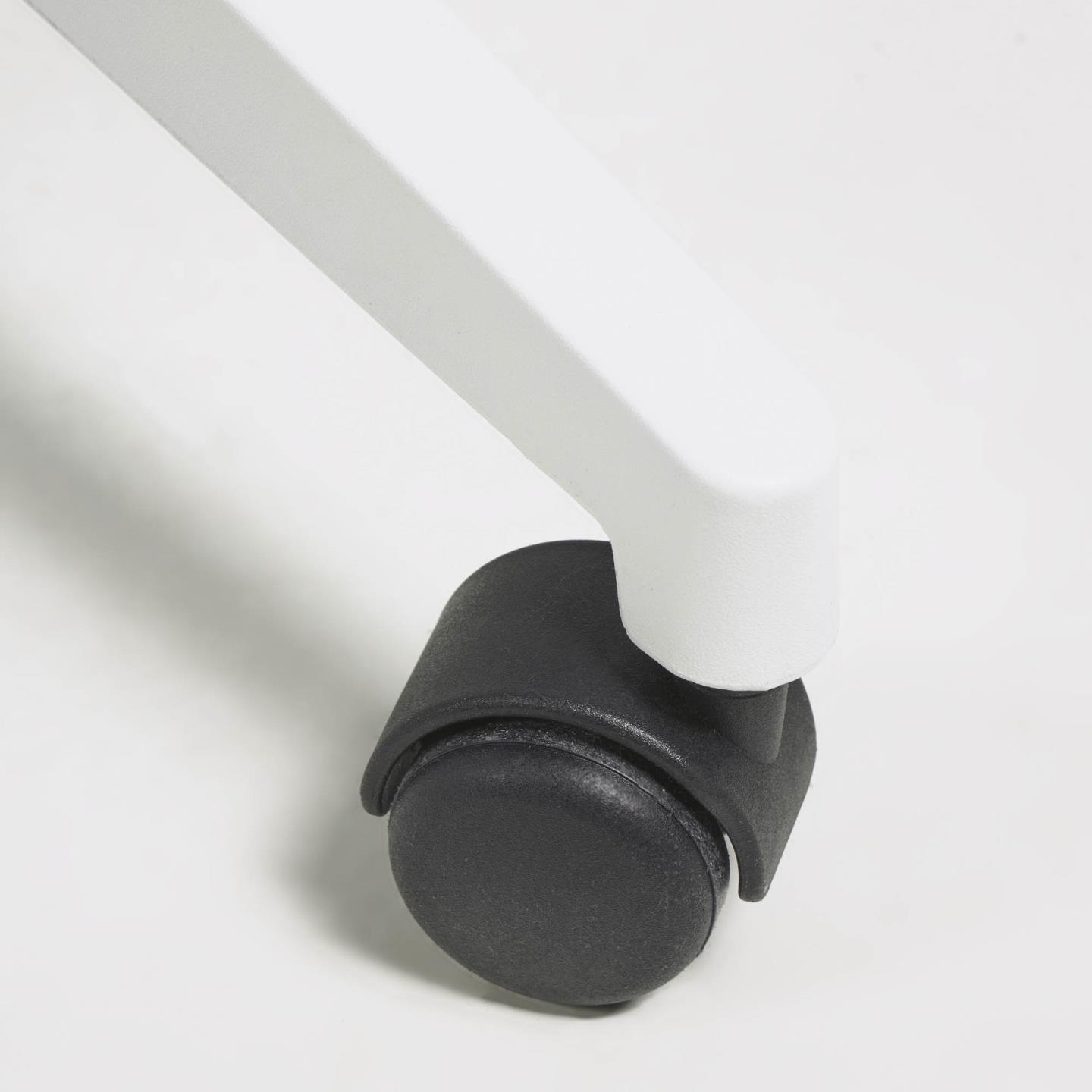 Krzesło biurowe MELVA szary z białą podstawą La Forma Eye on Design