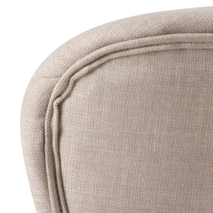 Krzesło BJORN piaskowy z drewnianią podstawą Home Essentials Eye on Design