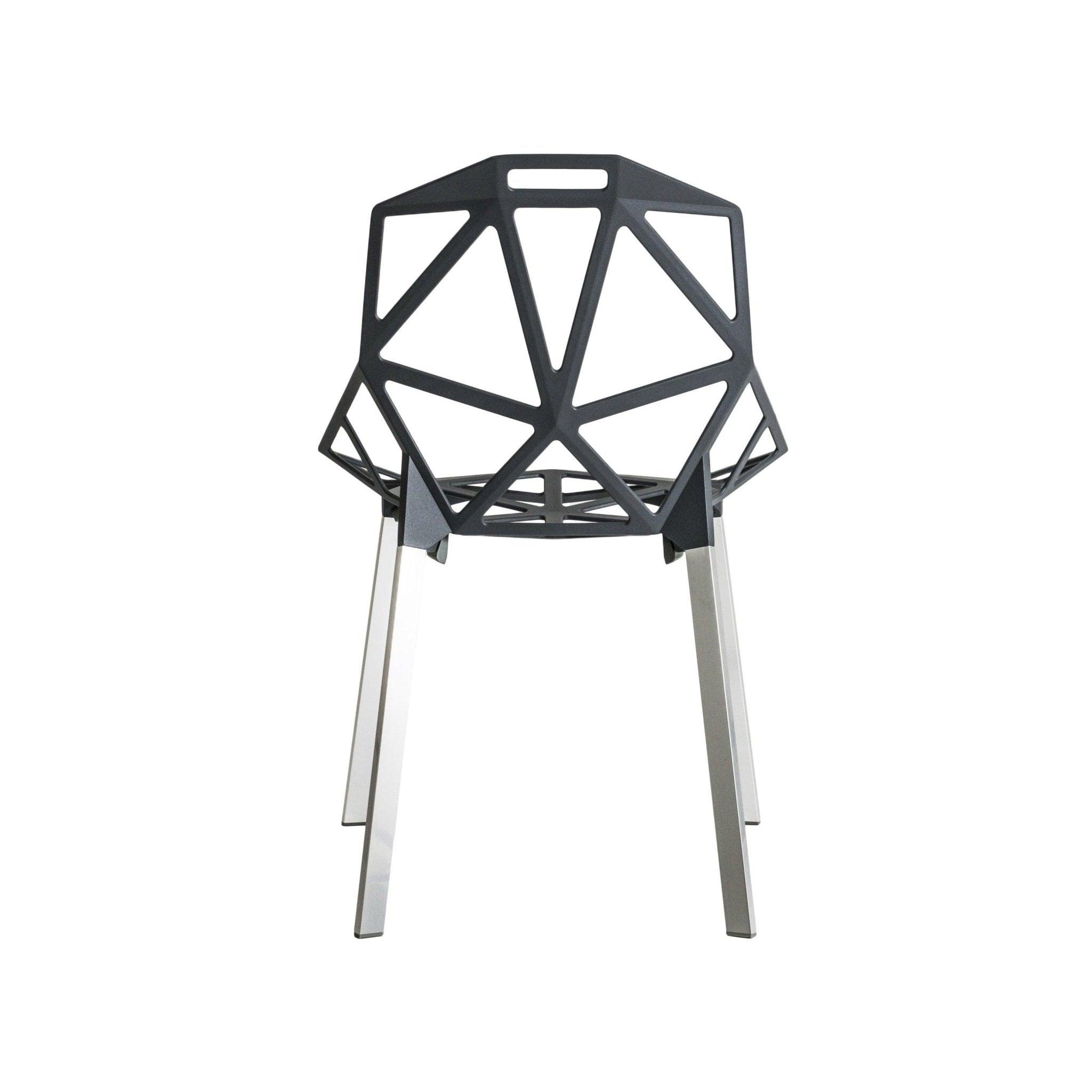 Krzesło CHAIR_ONE antracyt metaliczny Magis Eye on Design