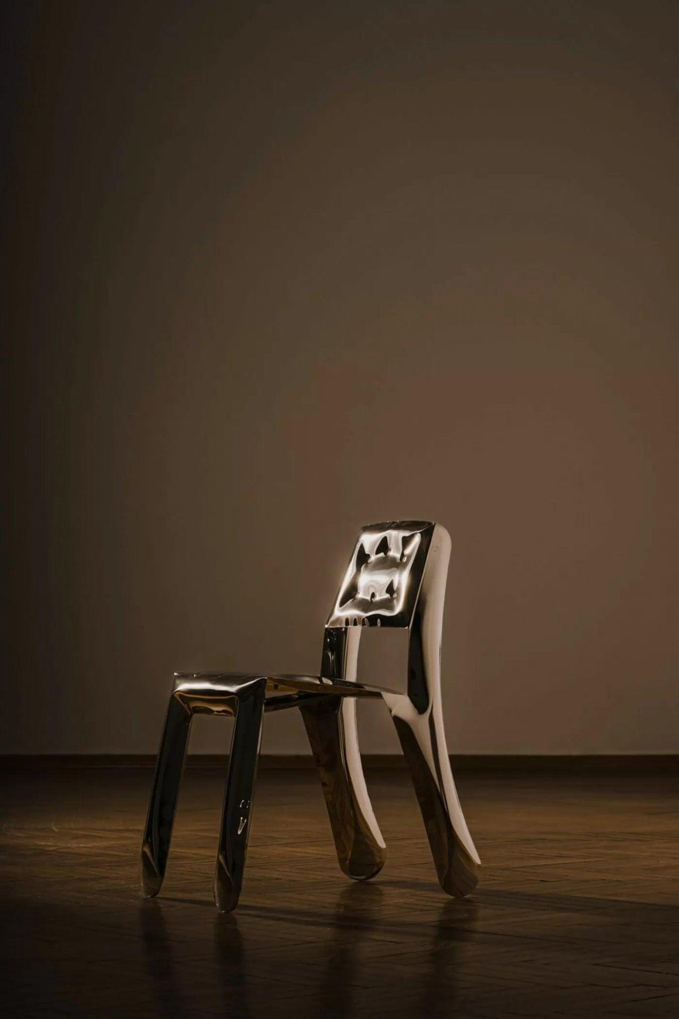 Krzesło CHIPPENSTEEL 0.5 szary mat Zieta Studio Eye on Design