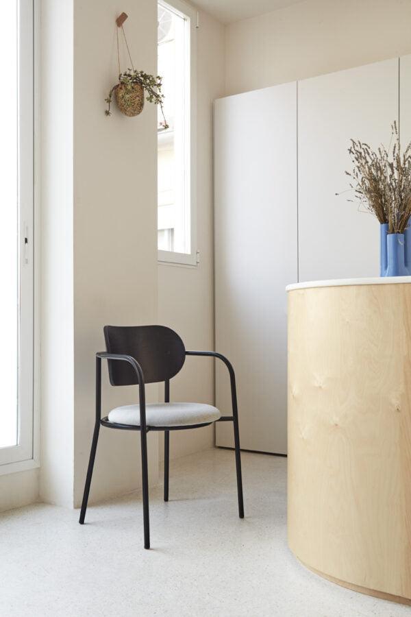 Krzesło ECLIPSE czarny Teulat Eye on Design