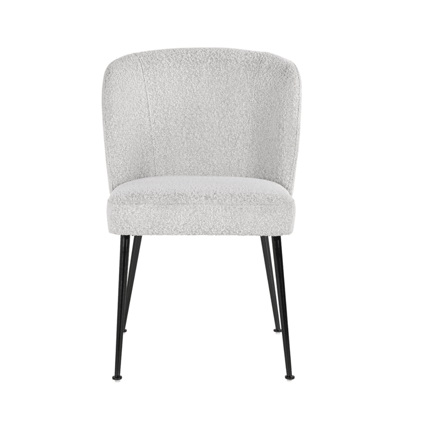 Krzesło FALLON biały bouclé Richmond Interiors Eye on Design