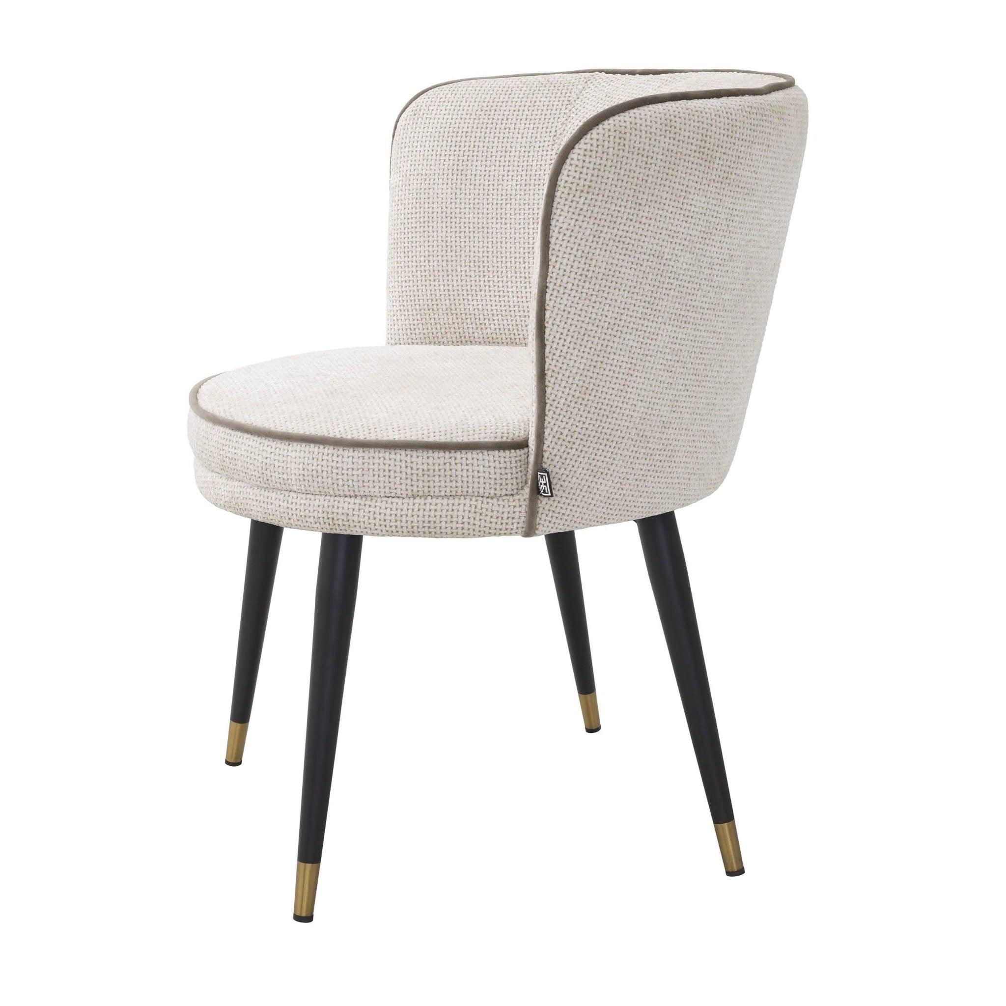 Krzesło GRENADA jasnobeżowy Eichholtz Eye on Design