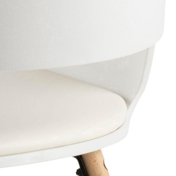 Krzesło HENRY biała ekoskóra Actona Eye on Design