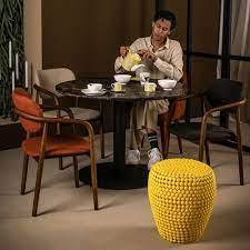 Krzesło HENRY ciemnoszary Pols Potten Eye on Design