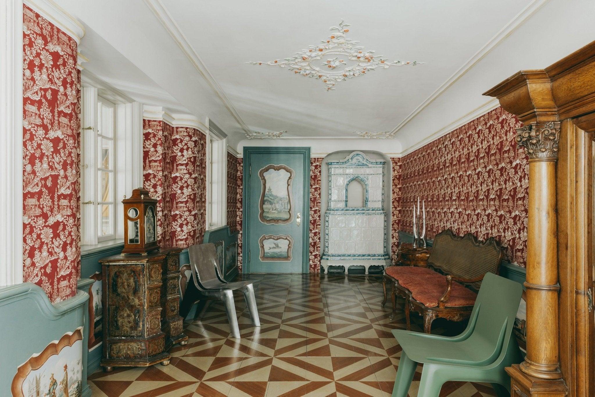 Krzesło J-CHAIR żółty oliwkowy mat Zieta Studio Eye on Design