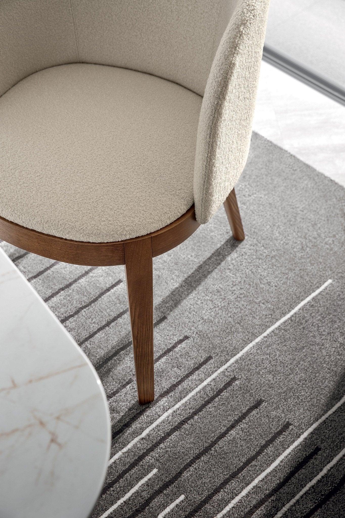 Fotel ADÈL boucle beżowy Calligaris Eye on Design