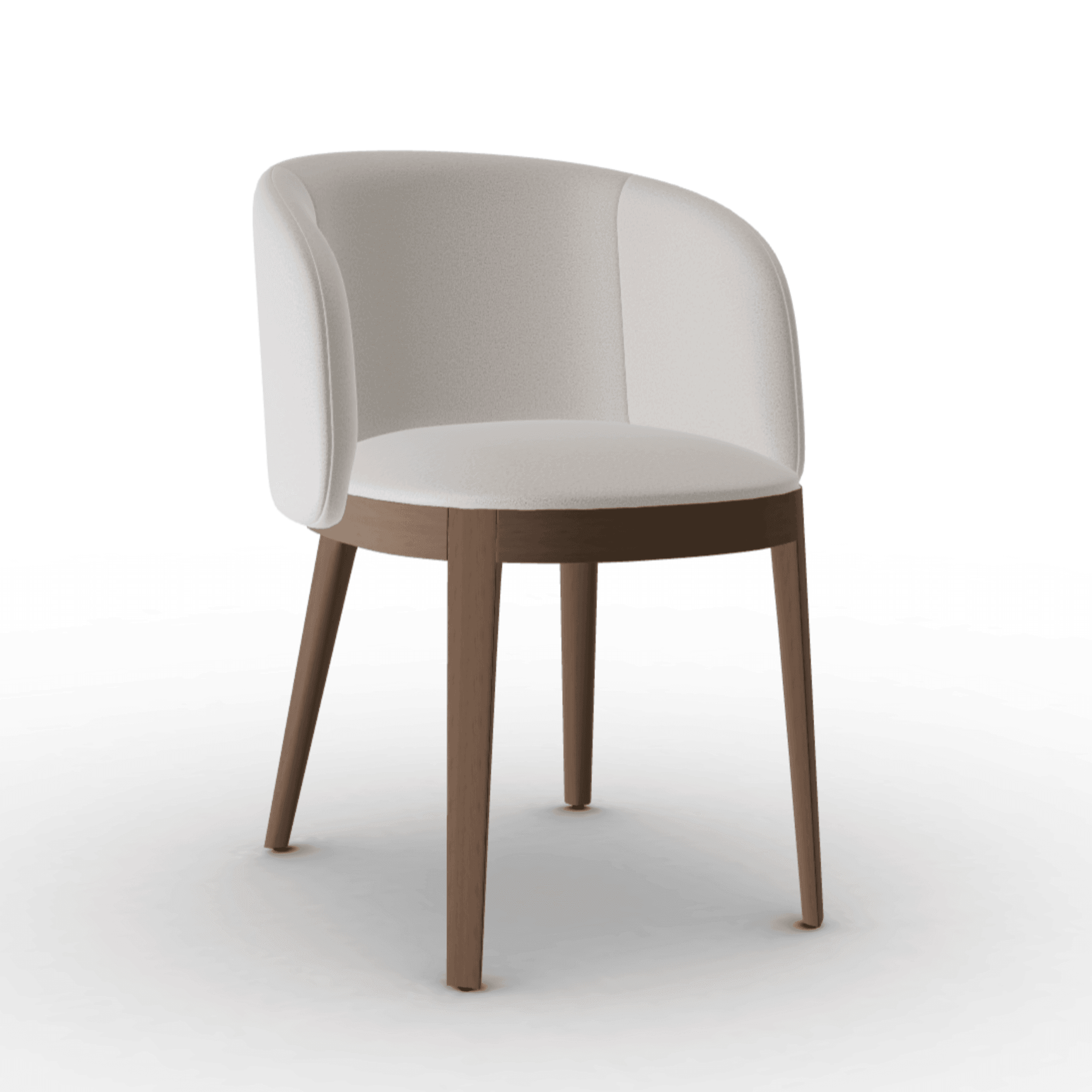 Fotel ADÈL boucle taupe Calligaris ciemnobrązowa Eye on Design