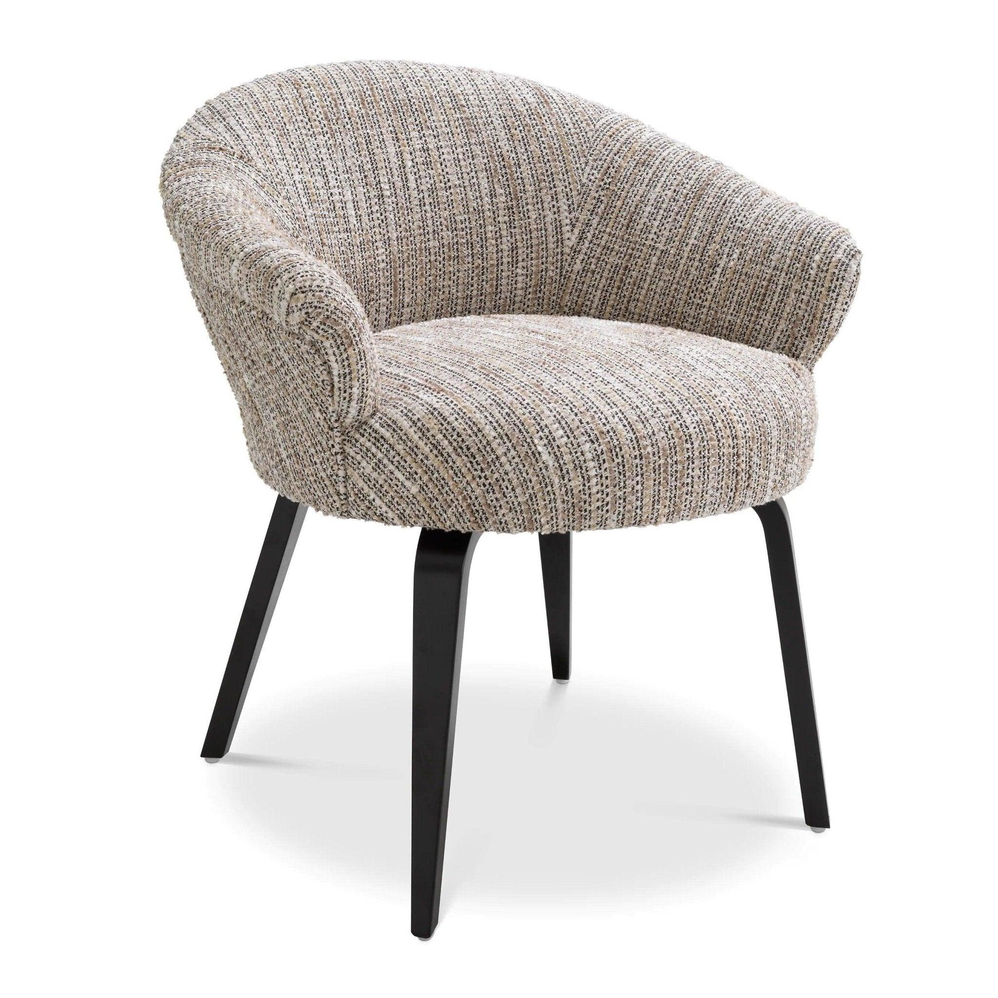 Krzesło MORETTI beżowy melanż Eichholtz Eye on Design