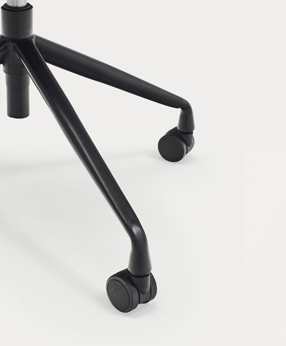 Krzesło na kółkach MOGI czarny Teulat Eye on Design