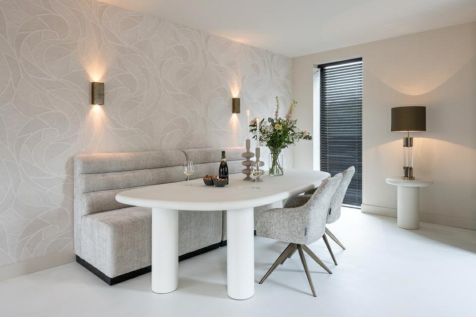 Krzesło obrotowe LISONNE perłowy Richmond Interiors Eye on Design