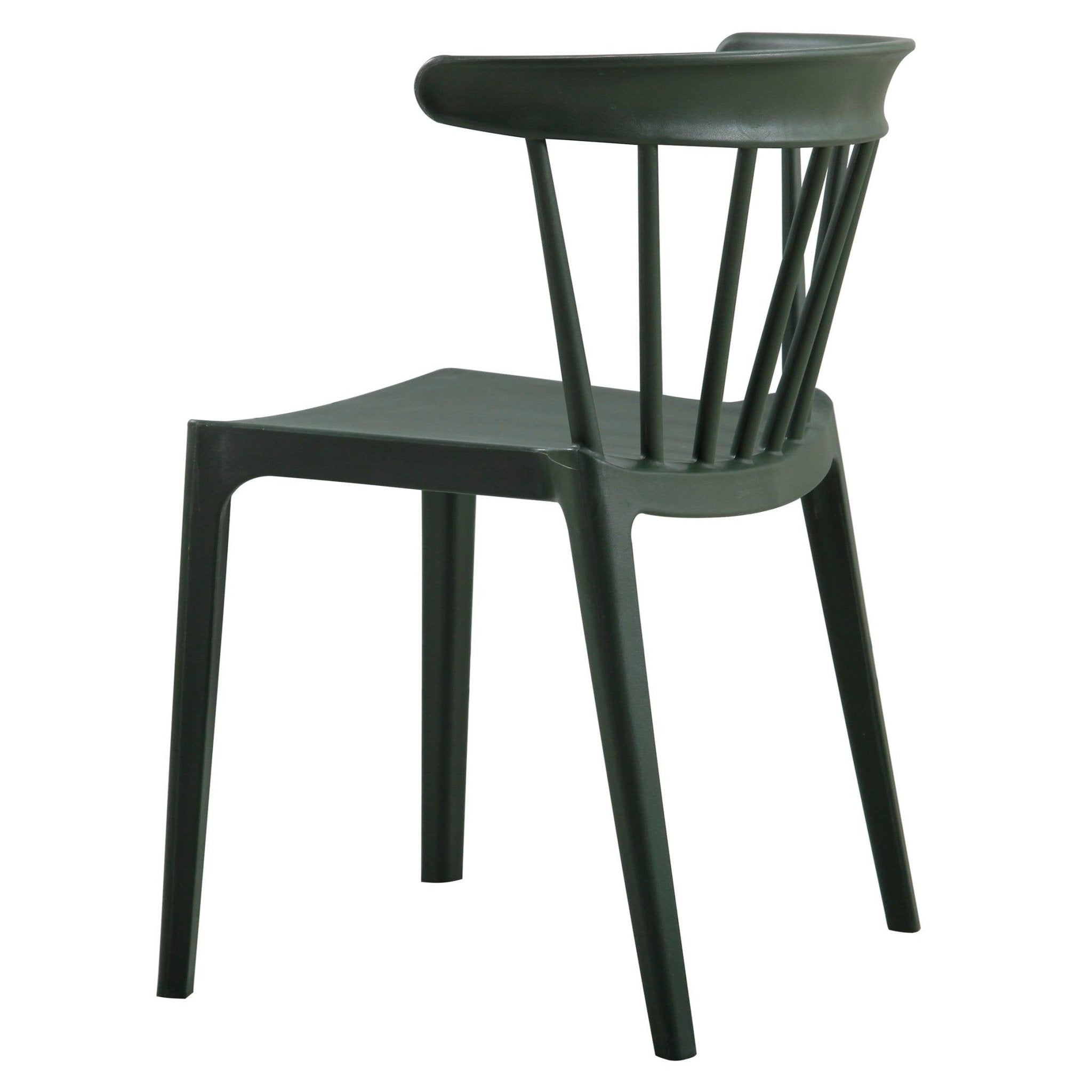 Krzesło ogrodowe BLISS wojskowa zieleń Woood Eye on Design