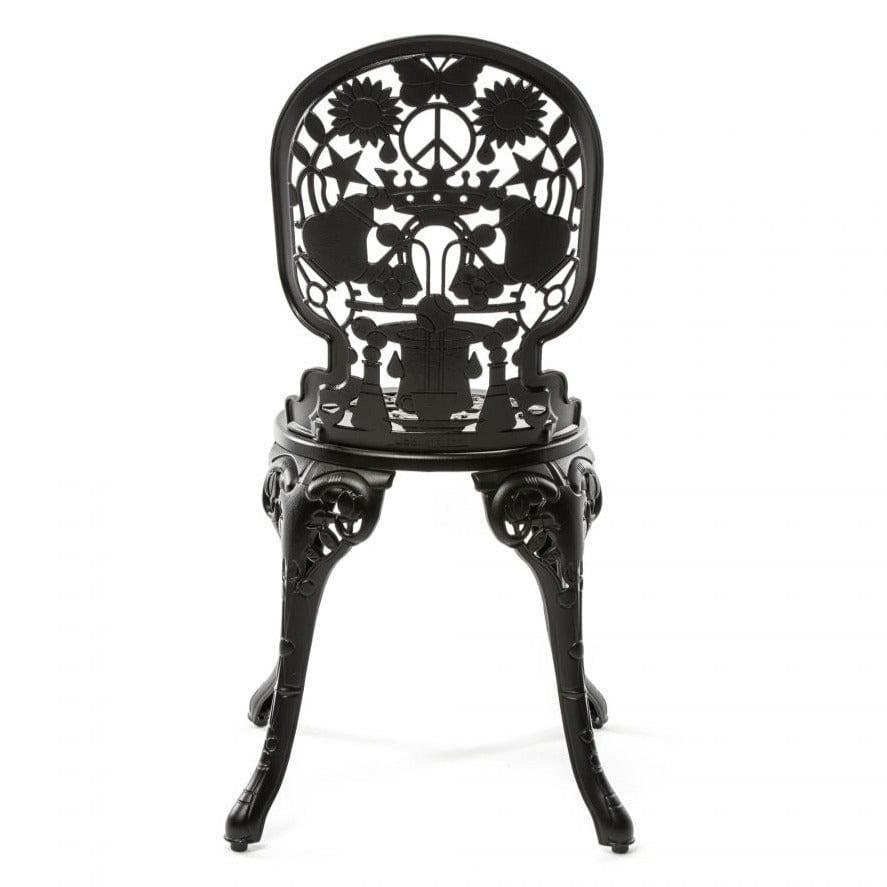 Krzesło ogrodowe INDUSTRY czarny Seletti Eye on Design