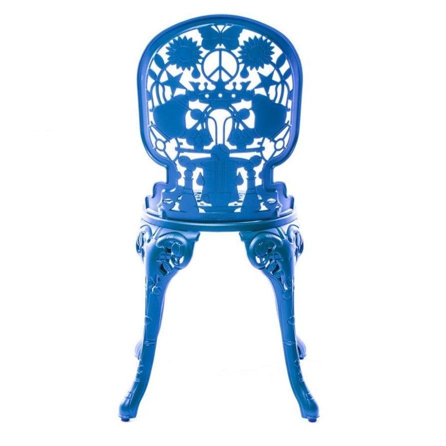 Krzesło ogrodowe INDUSTRY niebieski Seletti Eye on Design