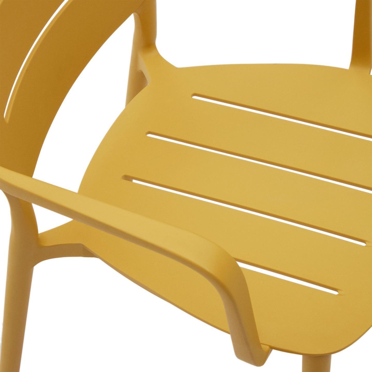 Krzesło ogrodowe MORELLA musztardowy La Forma Eye on Design
