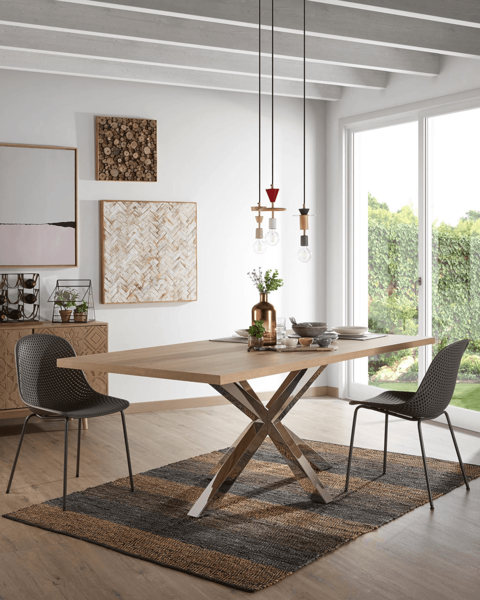 Krzesło ogrodowe QUINBY szary La Forma Eye on Design