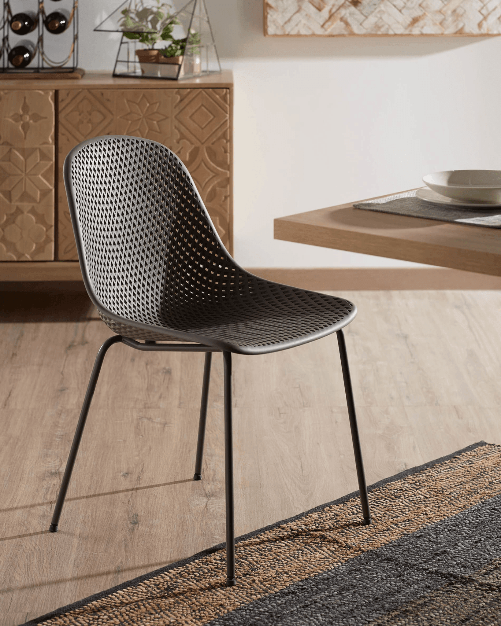 Krzesło ogrodowe QUINBY szary La Forma Eye on Design
