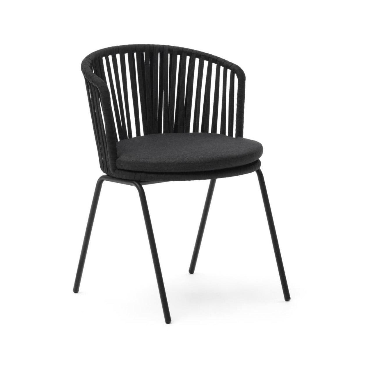 Krzesło ogrodowe SACONCA czarny La Forma Eye on Design