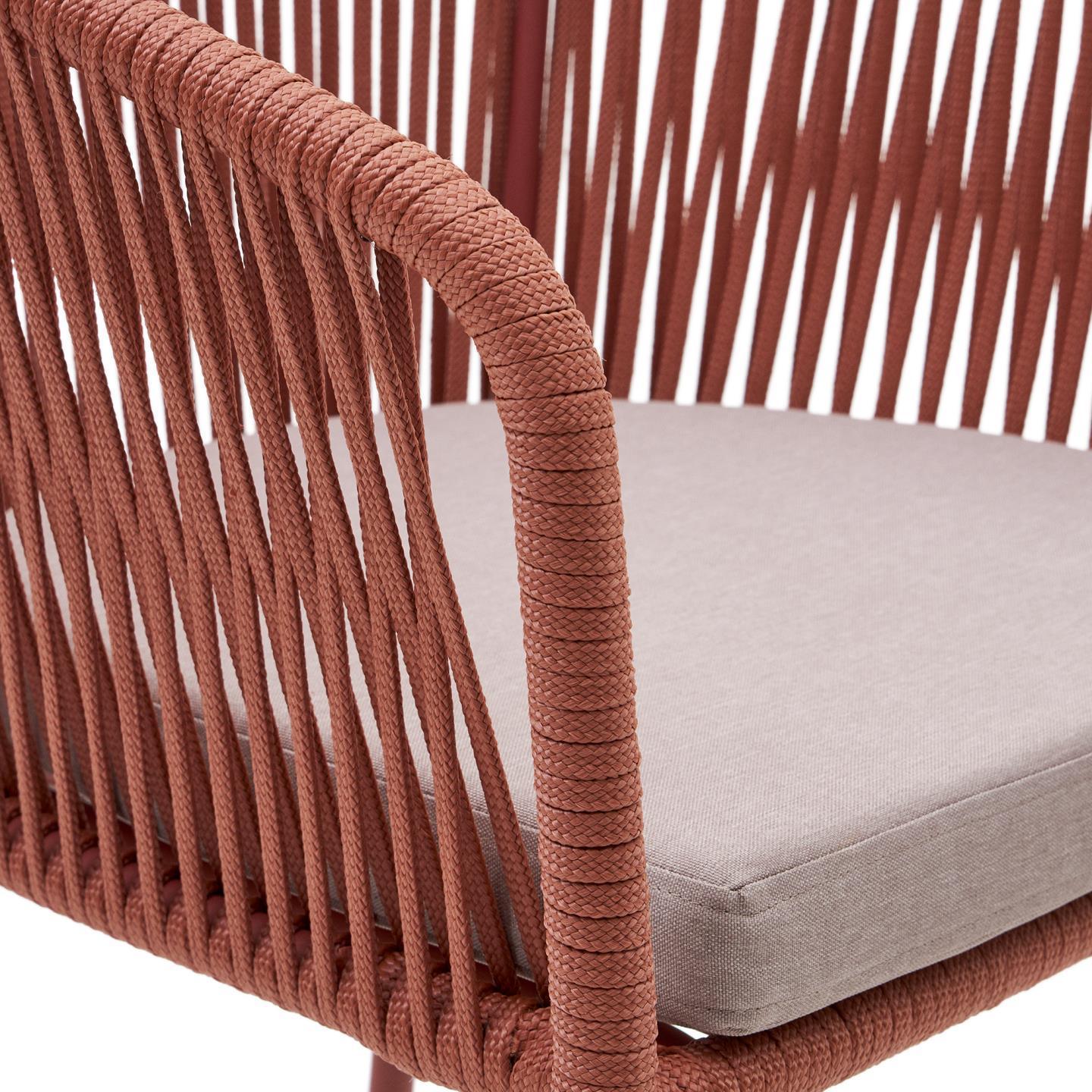 Krzesło ogrodowe YANET ceglany La Forma Eye on Design