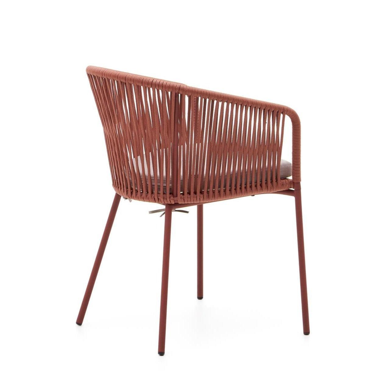 Krzesło ogrodowe YANET ceglany La Forma Eye on Design