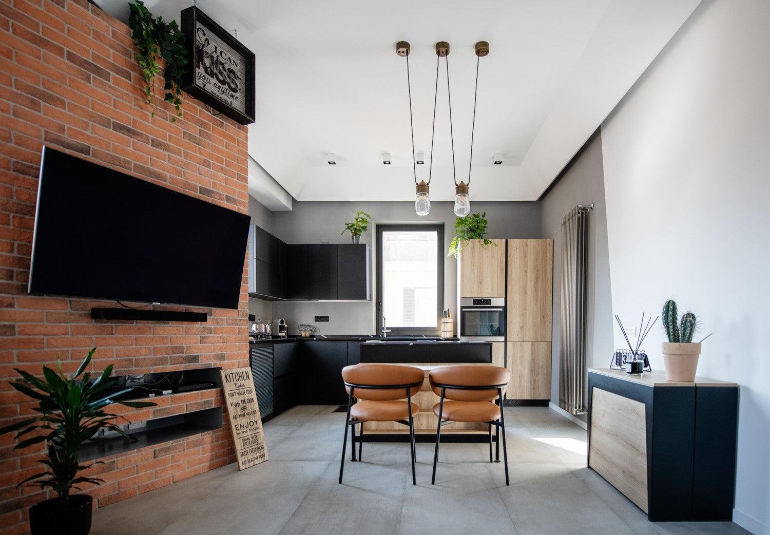 Krzesło OLEANDRO brązowa ekoskóra z drewnianą podstawą Calligaris Eye on Design