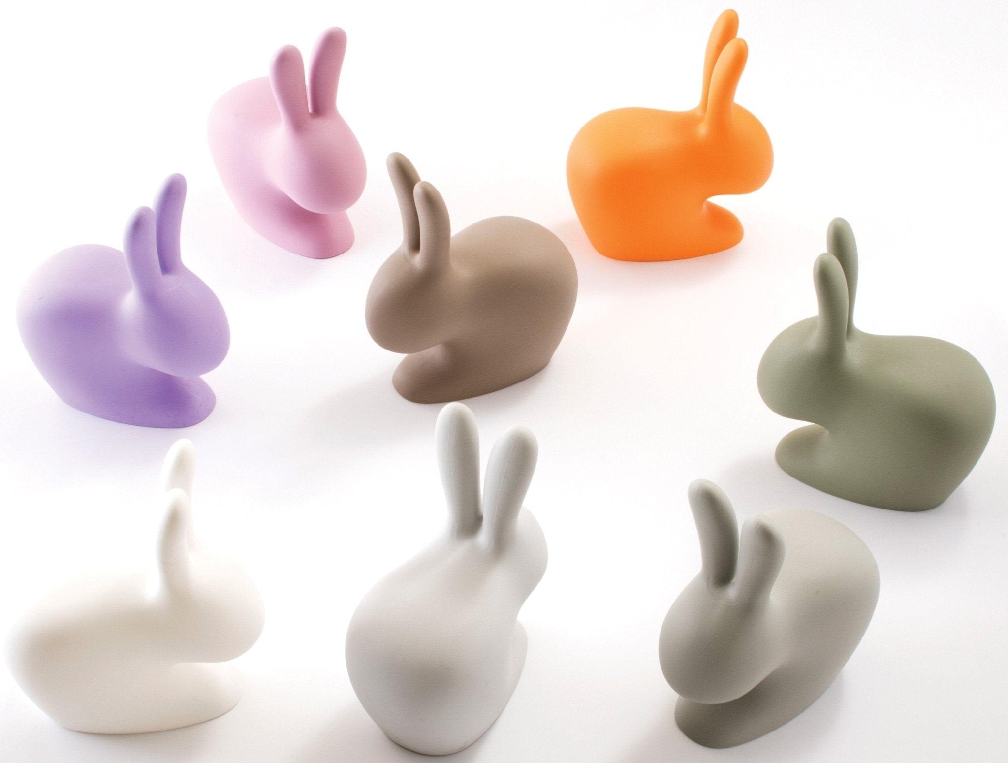 Krzesło RABBIT różowy Qeeboo Eye on Design