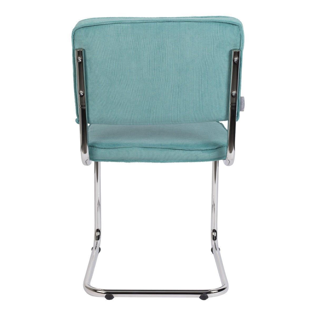 Krzesło RIDGE RIB niebieski Zuiver Eye on Design