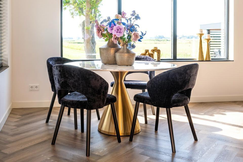 Krzesło SAVOY czarny szenil Richmond Interiors Eye on Design