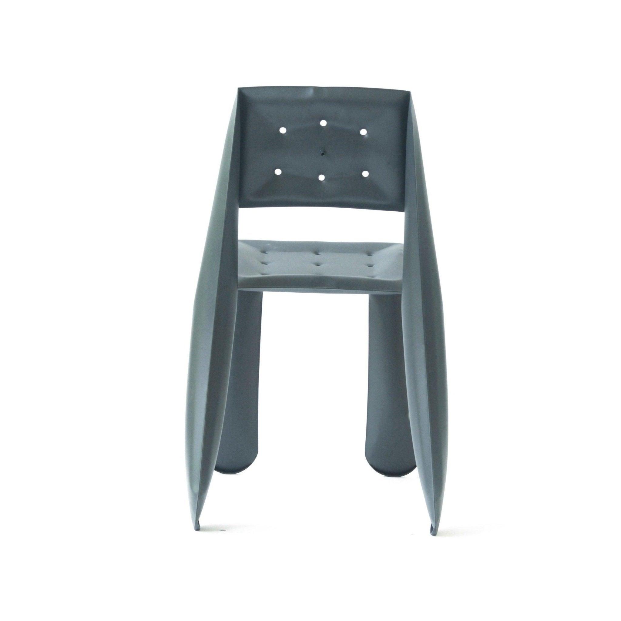 Krzesło stalowe CHIPPENSTEEL 0.5 grafitowy szary mat – Zieta Studio